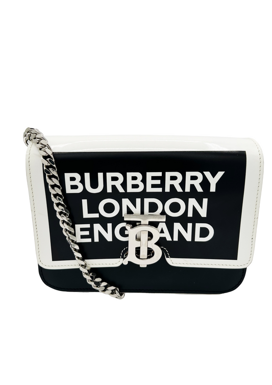 Burberry TB Logo Print Crossbody Handbag