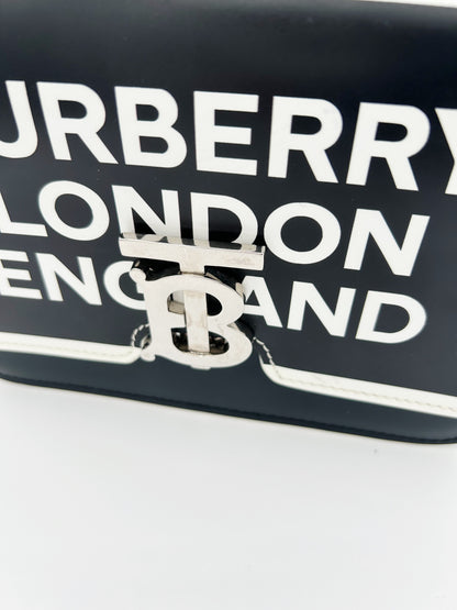 Burberry TB Logo Print Crossbody Handbag